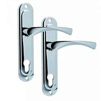 Ручки на планке KEDR 85.0123-AL CP хром